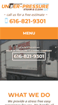 Mobile Screenshot of grandrapidspressurewashing.com